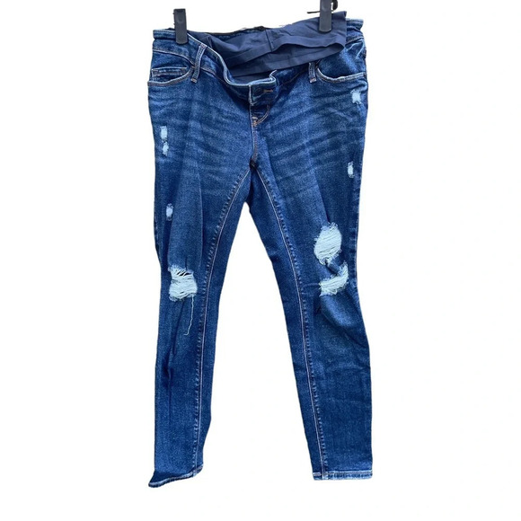 Old Navy Denim - OLD NAVY MATERNITY ROCKSTAR SUPER SKINNY JEANS